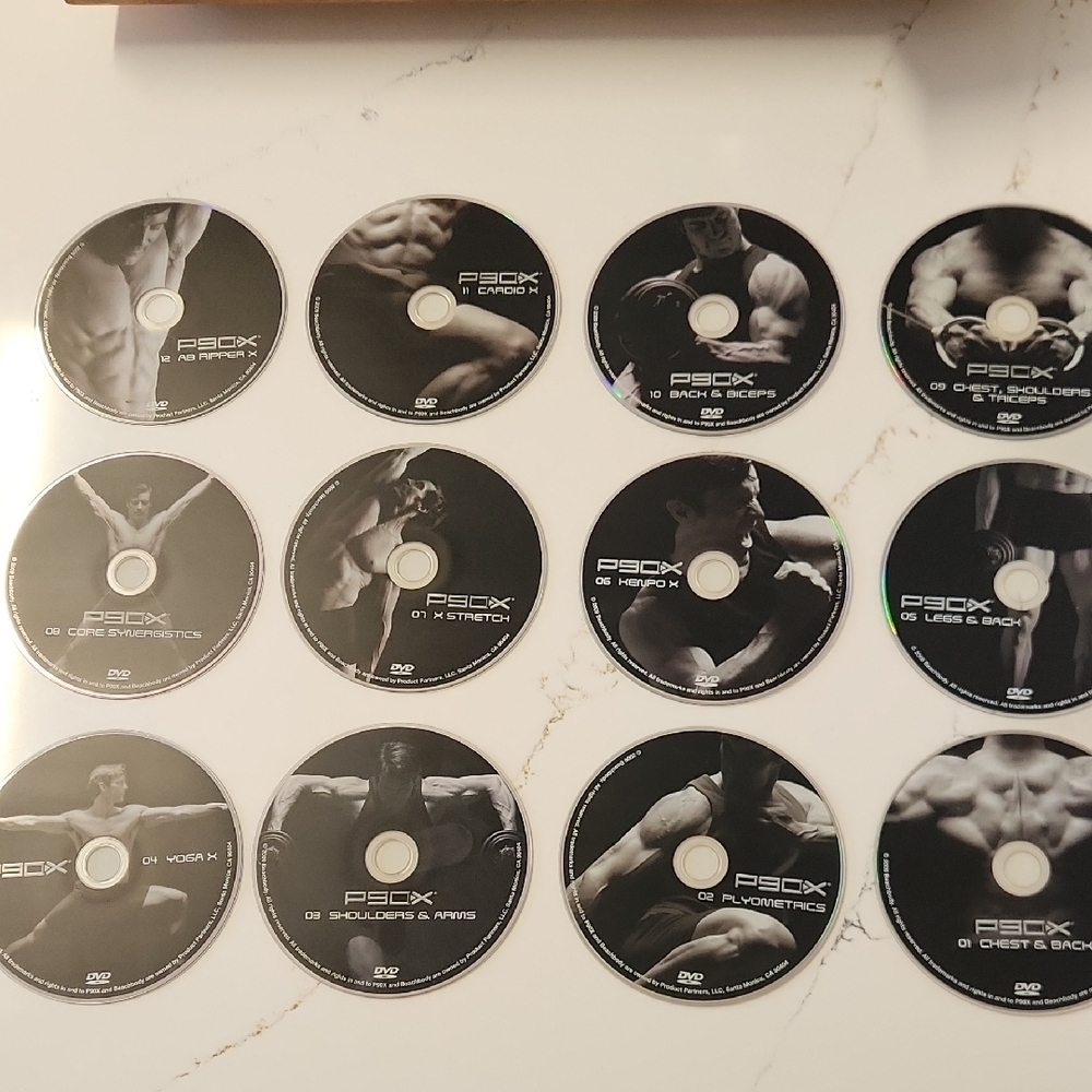 P90X Workout Conplete DVD Set